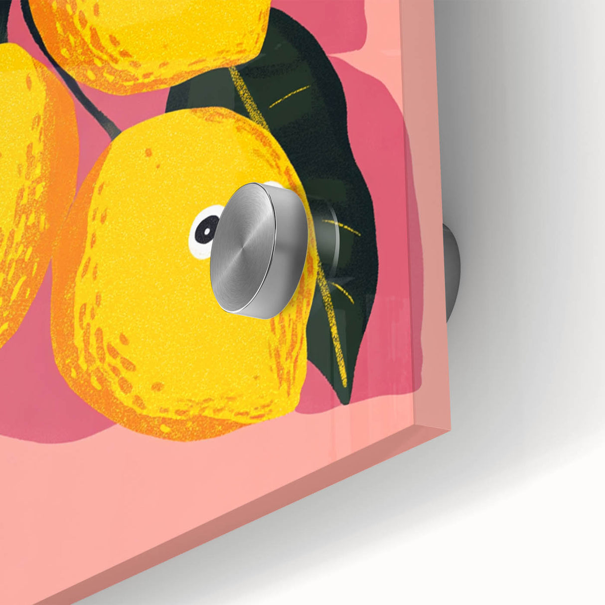 Funny Lemon Girls Room Wall Art – Kids Room Art Print