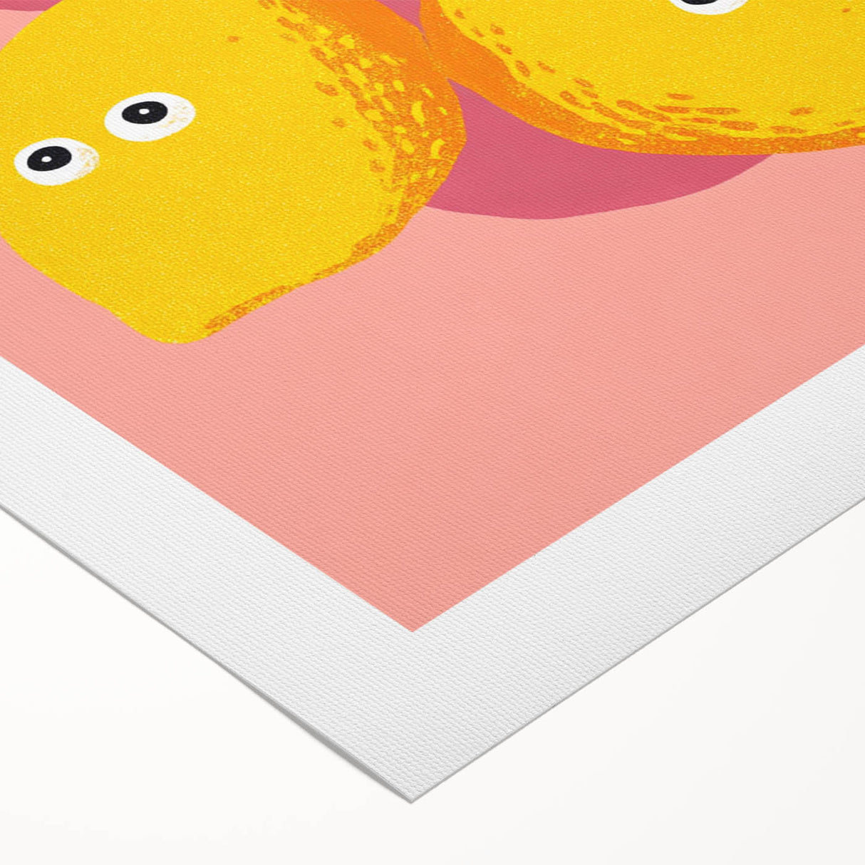 Funny Lemon Girls Room Wall Art – Kids Room Art Print