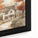 Extra large framed canvas featuring a textured, colorful abstract design with black accents, ideal for living room decor.