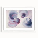 Serene Swirl Abstract Wall Art – Modern Canvas & Framed Print