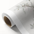 Vibrant rolled canvas art featuring an abstract floral design with bold colors, elegantly displayed in a protective cardboard tube, perfect for home decor.