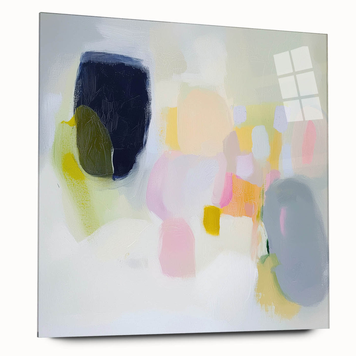 Abstract Art Prints – Colorful Pastel Modern Wall Decor Canvas