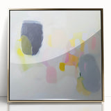 Abstract Art Prints – Colorful Pastel Modern Wall Decor Canvas