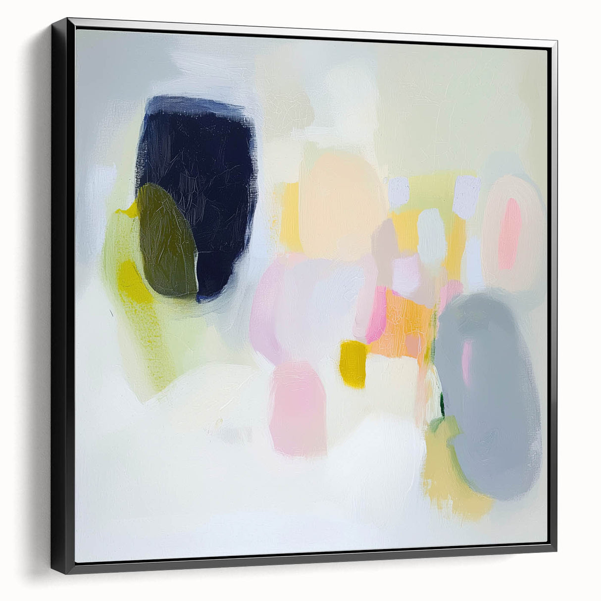 Abstract Art Prints – Colorful Pastel Modern Wall Decor Canvas