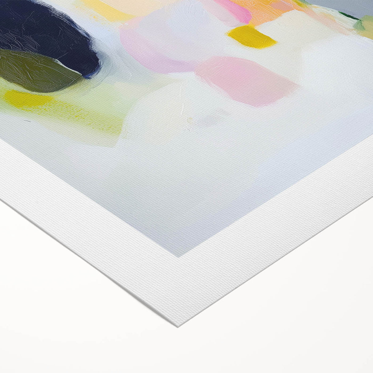 Abstract Art Prints – Colorful Pastel Modern Wall Decor Canvas