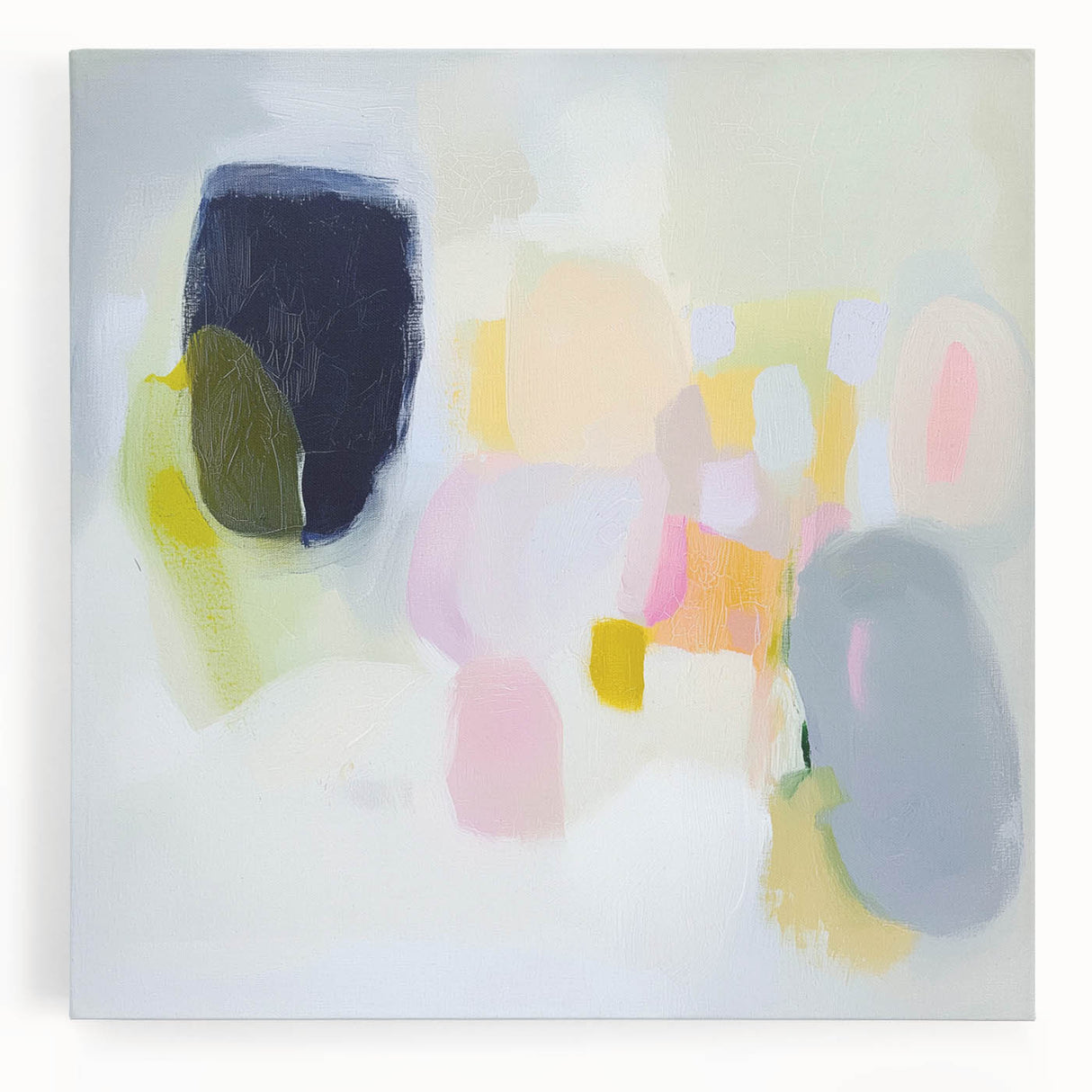 Abstract Art Prints – Colorful Pastel Modern Wall Decor Canvas
