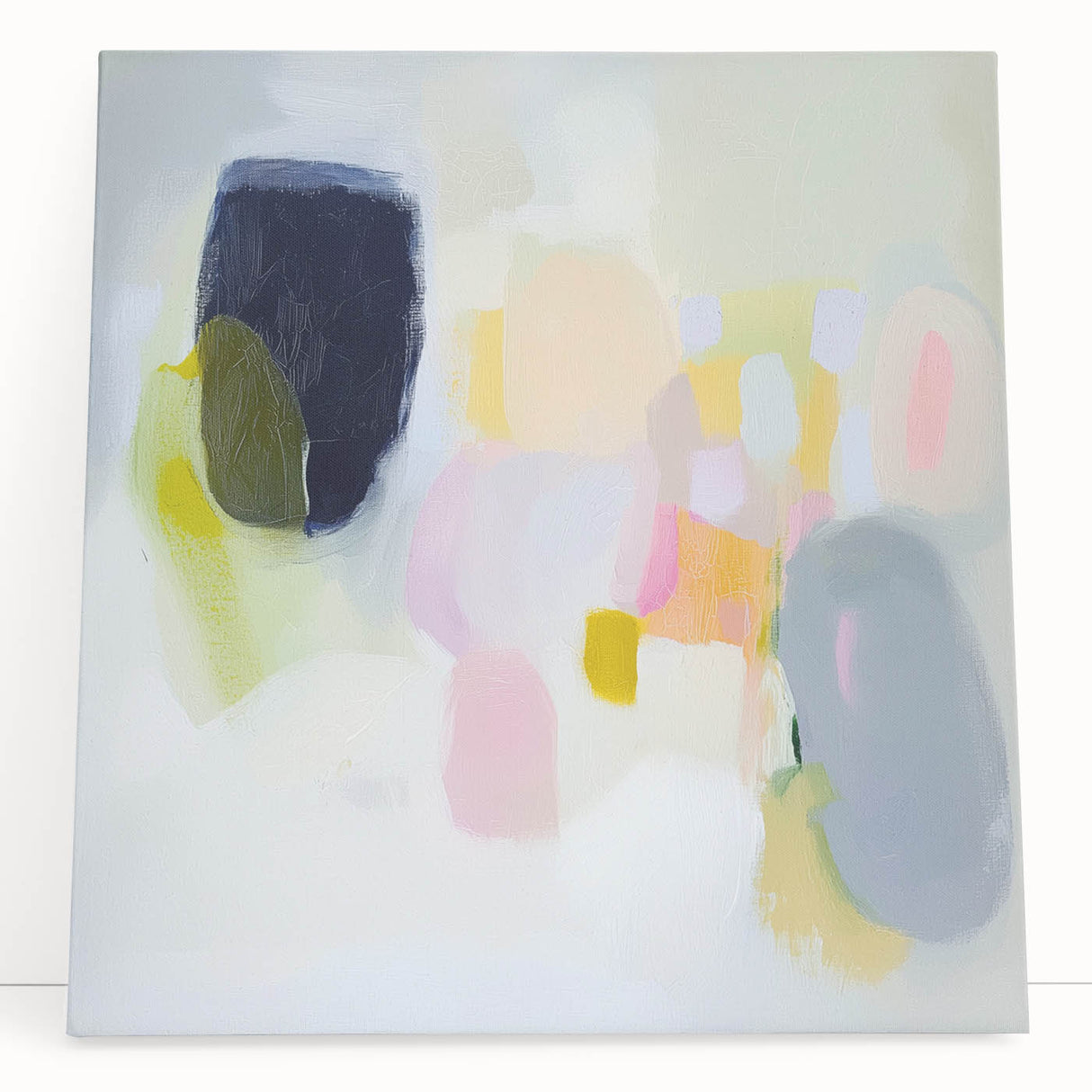 Abstract Art Prints – Colorful Pastel Modern Wall Decor Canvas