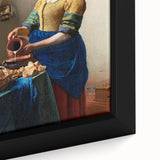 Baroque Kitchen Scene Wall Art - The Milkmaid in Warm Tones