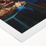 Baroque Kitchen Scene Wall Art - The Milkmaid in Warm Tones