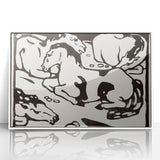 Expressionist Art - Resting Horses by Franz Marc