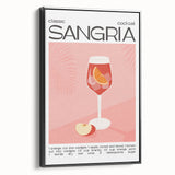 Black and white vintage poster art of a landscape on framed canvas, suitable for bedroom wall decor.