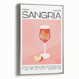 Landscape painting of a colorful rural scene on framed canvas, ideal for decorating a dining area.