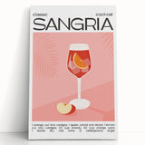 Large black and white stretched canvas featuring assorted kitchen utensils, ideal for kitchen wall art.