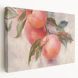 Large canvas print featuring an array of colorful fruits, ideal for kitchen wall art.