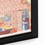 Impressionist Interior Wall Art - Vuillard’s Pink Wallpaper Scene Print