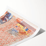 Impressionist Interior Wall Art - Vuillard’s Pink Wallpaper Scene Print