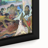 Tahitian Fisherwomen - Vibrant Modern Wall Art with Cultural Essence