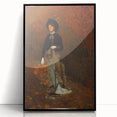 Realism Art Print - Autumn by Winslow Homer, Elegant Fall Scene