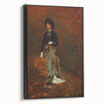 Realism Art Print - Autumn by Winslow Homer, Elegant Fall Scene
