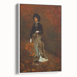 Realism Art Print - Autumn by Winslow Homer, Elegant Fall Scene