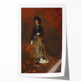 Realism Art Print - Autumn by Winslow Homer, Elegant Fall Scene