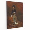 Realism Art Print - Autumn by Winslow Homer, Elegant Fall Scene