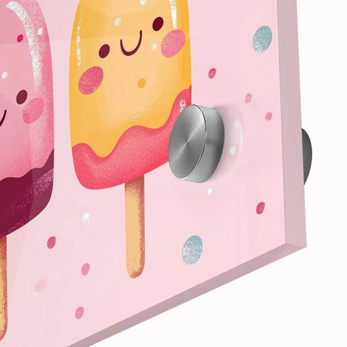 Cute Ice Cream Girls Room Wall Art – Kids Room Art Print