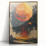 Cosmic Elegance - Acrylic Dining Room Artwork