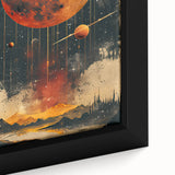 Cosmic Elegance - Acrylic Dining Room Artwork