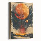 Cosmic Elegance - Acrylic Dining Room Artwork