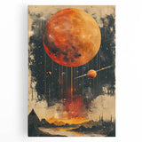 Cosmic Elegance - Acrylic Dining Room Artwork