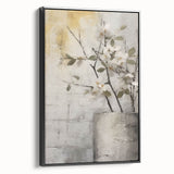 Minimalist Floral Living Room Wall Art – Modern Canvas & Prints