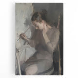 Abstract figurative canvas art showcasing vibrant colors and dynamic shapes, perfect for modern home decor. Ideal for enhancing artistic ambiance in any space.