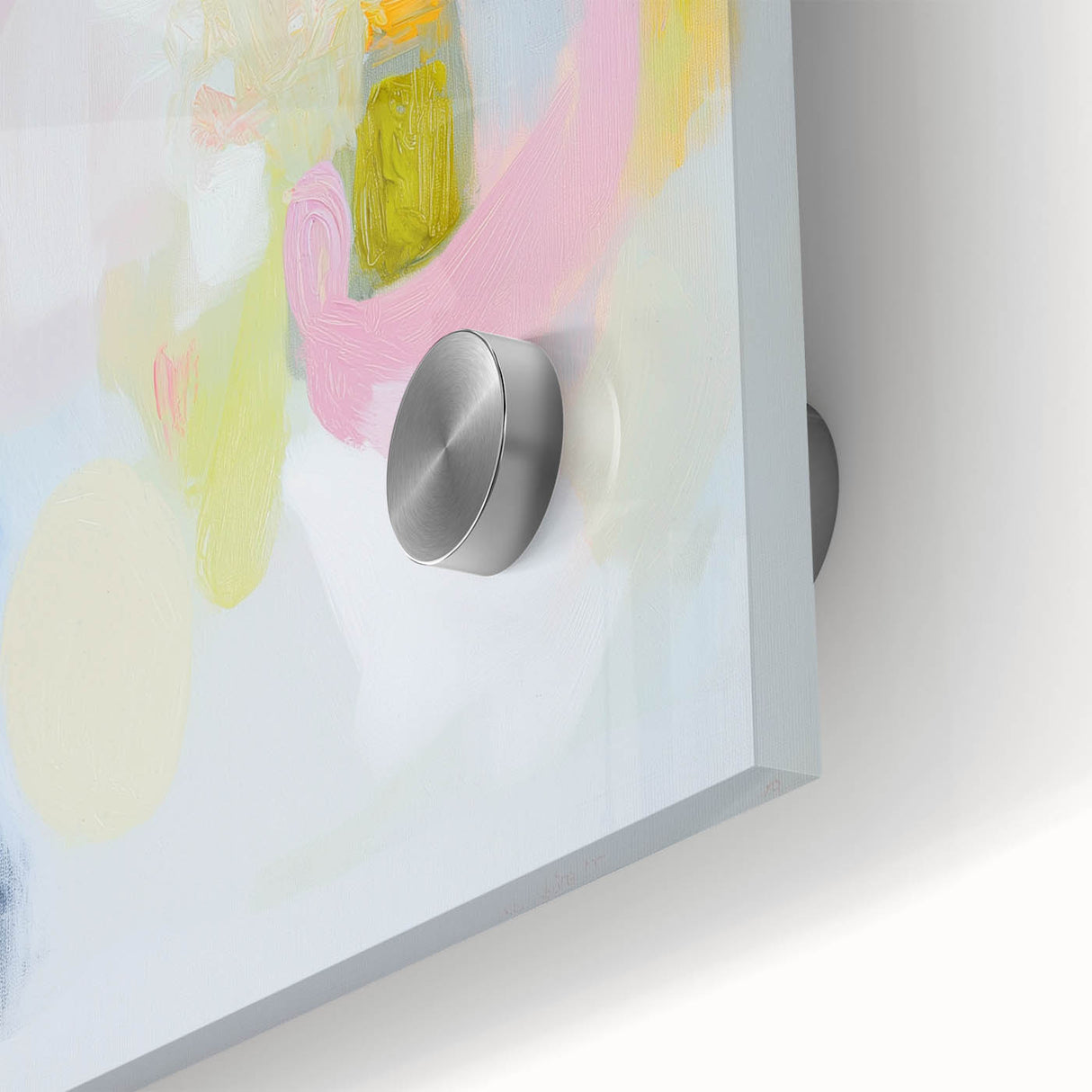 Modern Abstract Wall Art – Playful Pastel Color Canvas Print