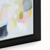 Modern Abstract Wall Art – Playful Pastel Color Canvas Print