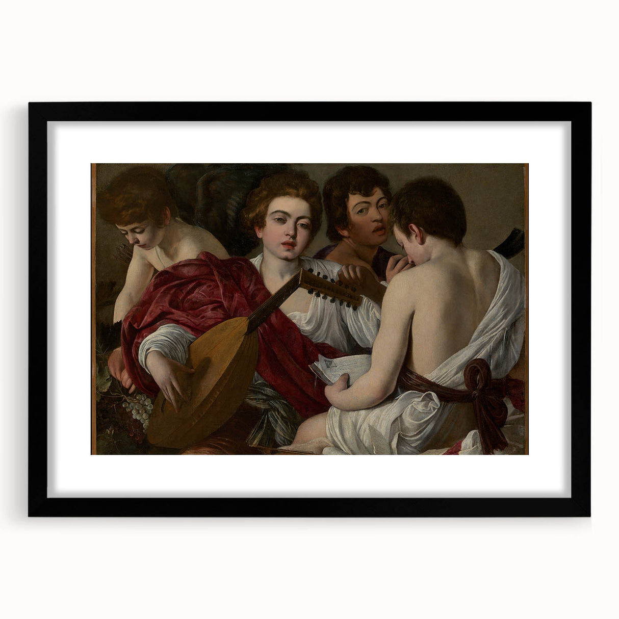 Baroque Musical Ensemble Wall Art - The Harmony of Strings and Voices
