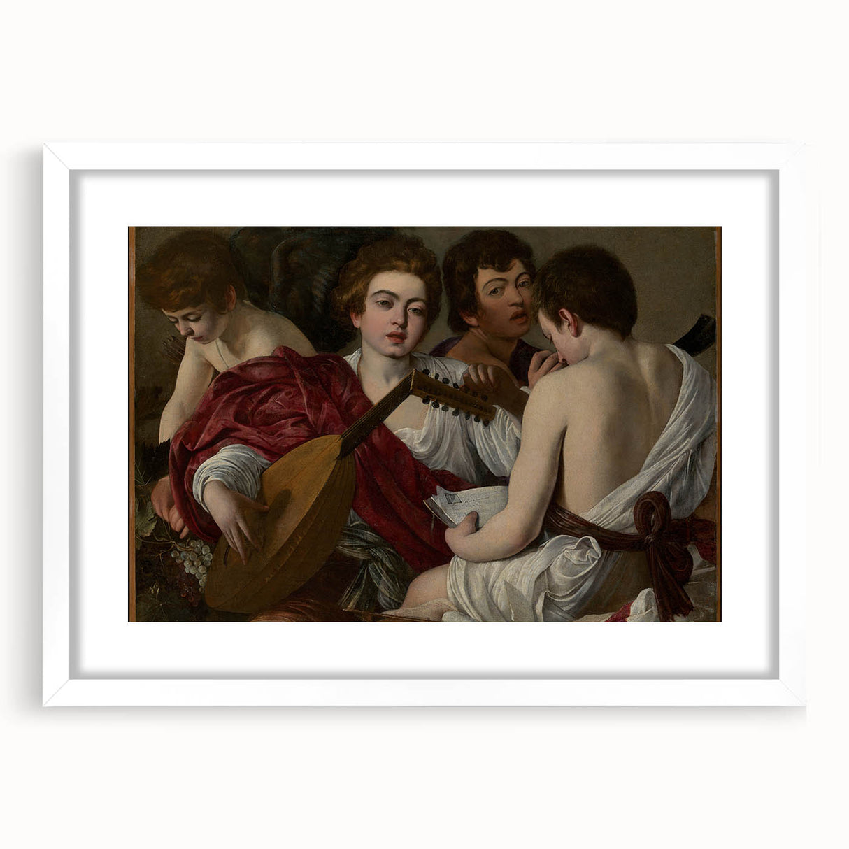 Baroque Musical Ensemble Wall Art - The Harmony of Strings and Voices