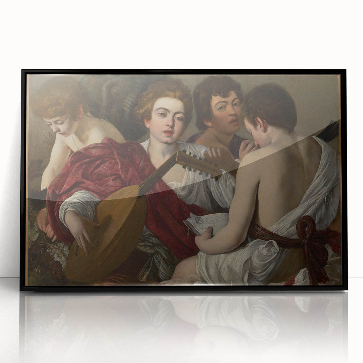 Baroque Musical Ensemble Wall Art - The Harmony of Strings and Voices