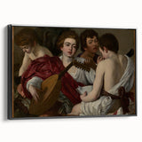 Baroque Musical Ensemble Wall Art - The Harmony of Strings and Voices
