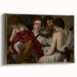 Baroque Musical Ensemble Wall Art - The Harmony of Strings and Voices