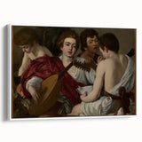 Baroque Musical Ensemble Wall Art - The Harmony of Strings and Voices