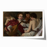 Baroque Musical Ensemble Wall Art - The Harmony of Strings and Voices