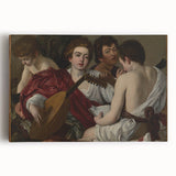 Baroque Musical Ensemble Wall Art - The Harmony of Strings and Voices