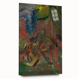 Expressionist Art - Resting Huntsman by Arnold Peter Weisz-Kubínčan