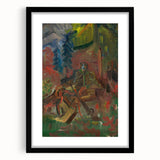 Expressionist Art - Resting Huntsman by Arnold Peter Weisz-Kubínčan