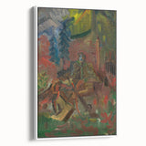 Expressionist Art - Resting Huntsman by Arnold Peter Weisz-Kubínčan