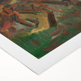 Expressionist Art - Resting Huntsman by Arnold Peter Weisz-Kubínčan