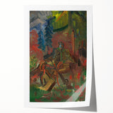 Expressionist Art - Resting Huntsman by Arnold Peter Weisz-Kubínčan