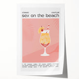 Extra large rolled print of floral art in muted green and pink tones, ideal for dining room wall decor.