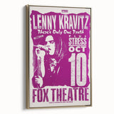 Lenny Kravitz 1990s Concert Poster – Retro Rock Wall Art Print